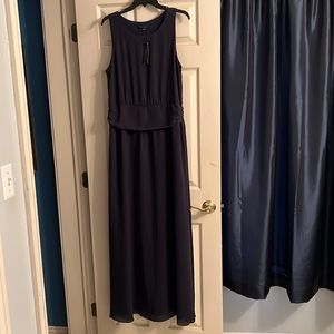 Theory Sleeveless Haridee Navy Dress